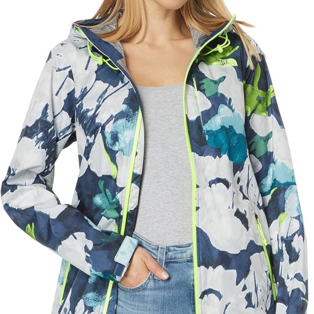 The North Face Printed Alta Vista Waterproof Lightweight Jacket Women's Large